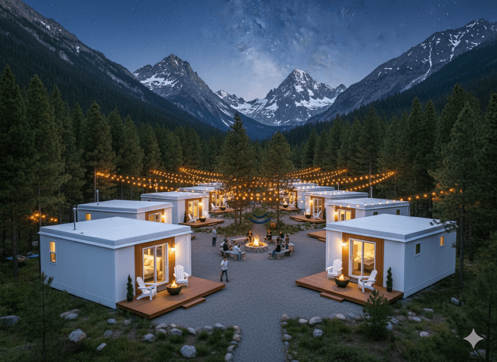 Glamping with BOXABL