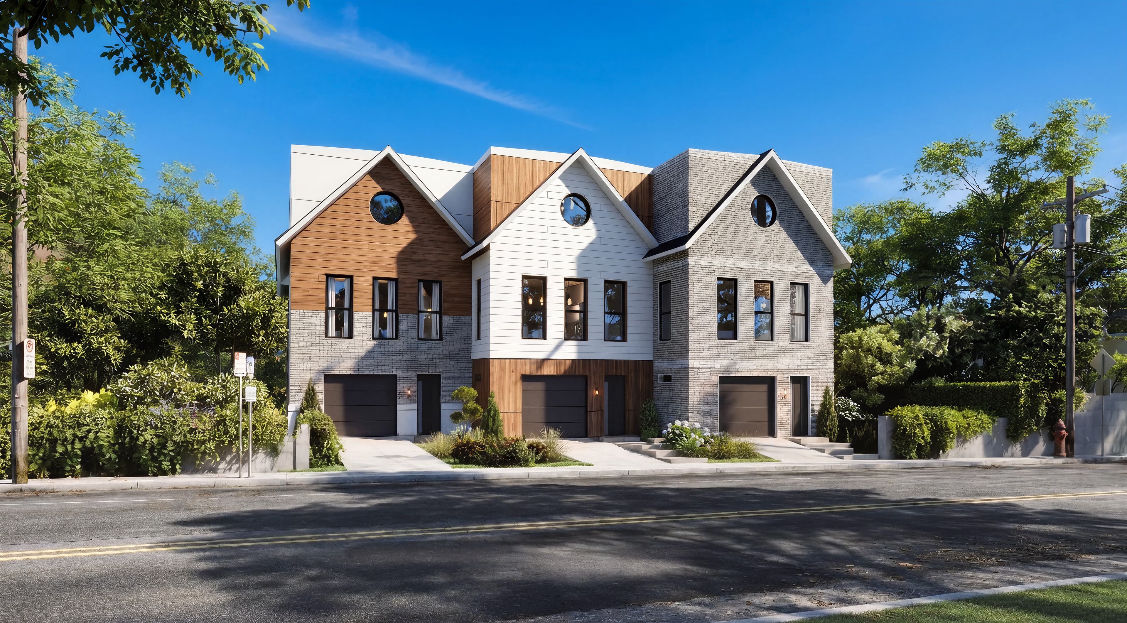 Townhome development